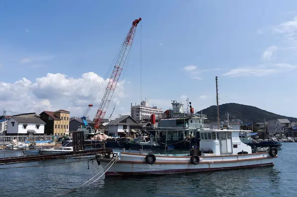 Fishing boat at port